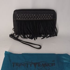 Trinity Ranch Fringe Wallet Wristlet